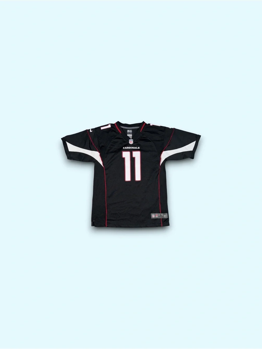 Arizona Cardinals Larry Fitzgerald Nike NFL on field jersey black youth large